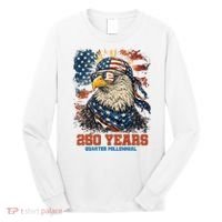 Celebrate USA 250 Years Quarter Millennial Eagle  Long Sleeve Shirt thumb 0