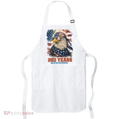 Celebrate USA 250 Years Quarter Millennial Eagle  Apron