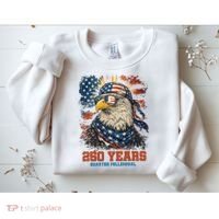 Celebrate USA 250 Years Quarter Millennial Eagle  Sweatshirt thumb 2