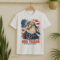 Celebrate USA 250 Years Quarter Millennial Eagle  T-Shirt thumb 2