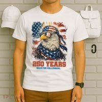 Celebrate USA 250 Years Quarter Millennial Eagle  T-Shirt thumb 6