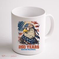 Celebrate USA 250 Years Quarter Millennial Eagle  Coffee Mug thumb 1