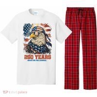 Celebrate USA 250 Years Quarter Millennial Eagle  Pajama Set thumb 0