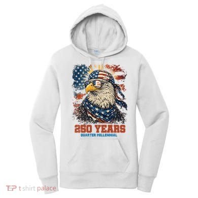 Celebrate USA 250 Years Quarter Millennial Eagle  Women's Hoodie
