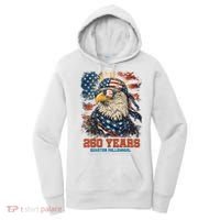 Celebrate USA 250 Years Quarter Millennial Eagle  Women's Hoodie thumb 0