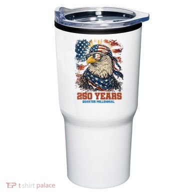 Celebrate USA 250 Years Quarter Millennial Eagle  Tumbler
