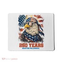 Celebrate USA 250 Years Quarter Millennial Eagle  Mousepad thumb 0
