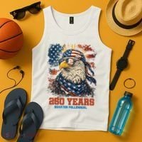 Celebrate USA 250 Years Quarter Millennial Eagle  Tank Top thumb 4