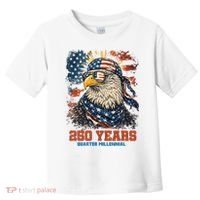 Celebrate USA 250 Years Quarter Millennial Eagle  Toddler T-Shirt thumb 0