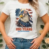 Celebrate USA 250 Years Quarter Millennial Eagle  Women's T-Shirt thumb 2