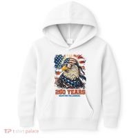 Celebrate USA 250 Years Quarter Millennial Eagle  Kids Hoodie thumb 0
