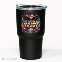 Celebrate USA 250 Years White House Eagle Fireworks Tumbler thumb 0
