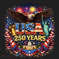 Celebrate USA 250 Years White House Eagle Fireworks Tumbler thumb 3
