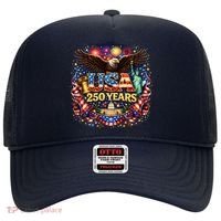 Celebrate USA 250 Years White House Eagle Fireworks Hat thumb 0