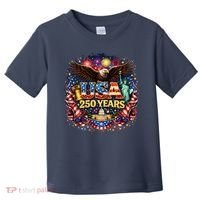 Celebrate USA 250 Years White House Eagle Fireworks Toddler T-Shirt thumb 0
