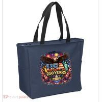 Celebrate USA 250 Years White House Eagle Fireworks Tote Bag thumb 2