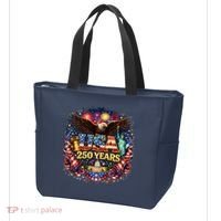 Celebrate USA 250 Years White House Eagle Fireworks Tote Bag thumb 3
