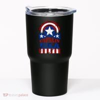Captain USA American Flag Tumbler thumb 0