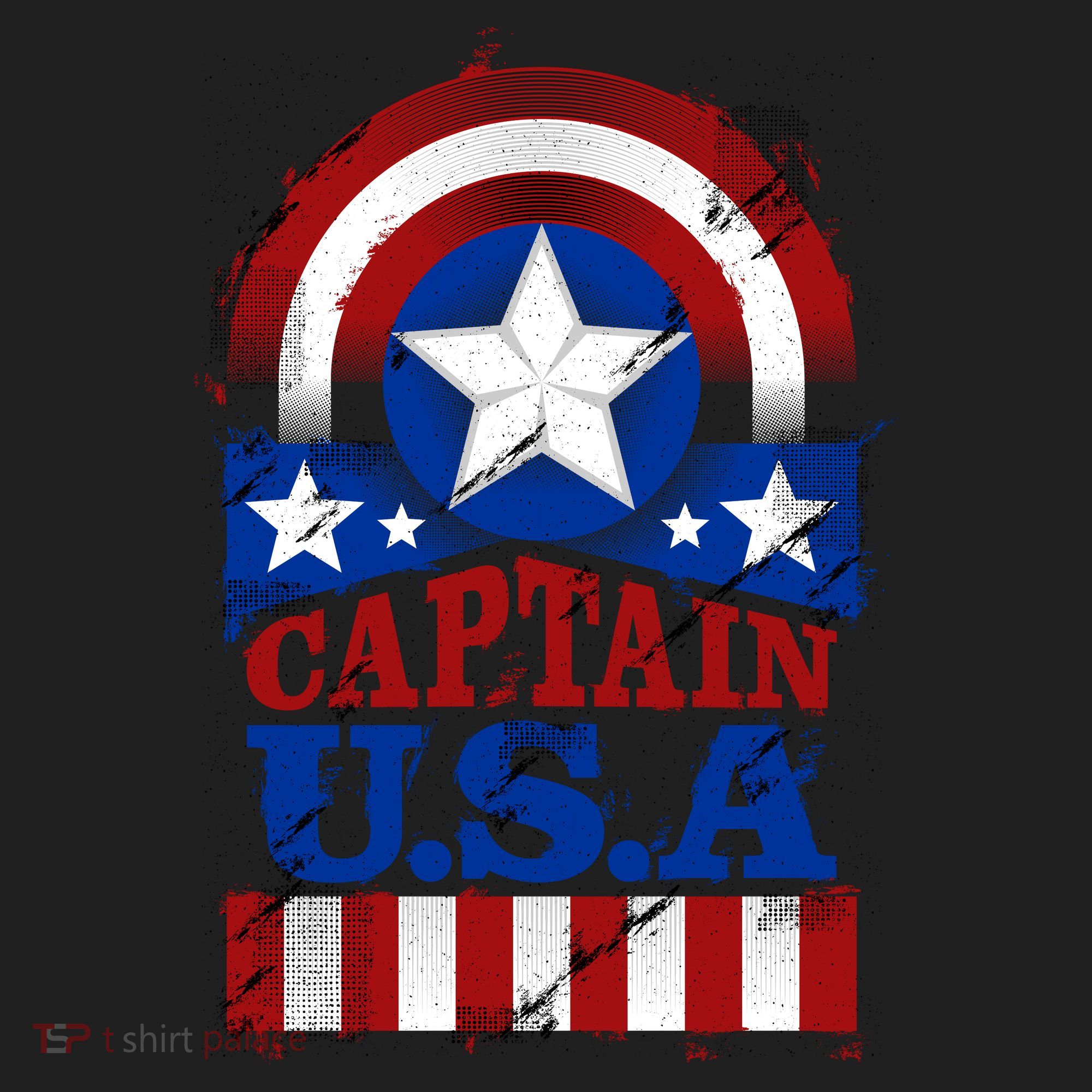 Captain USA American Flag Tumbler