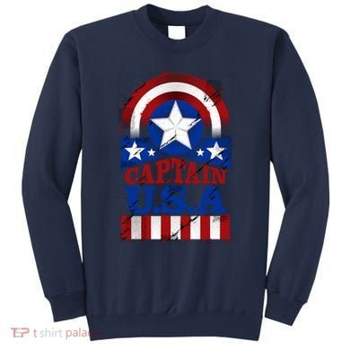 Captain USA American Flag Sweatshirt