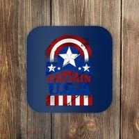 Captain USA American Flag Coaster thumb 0