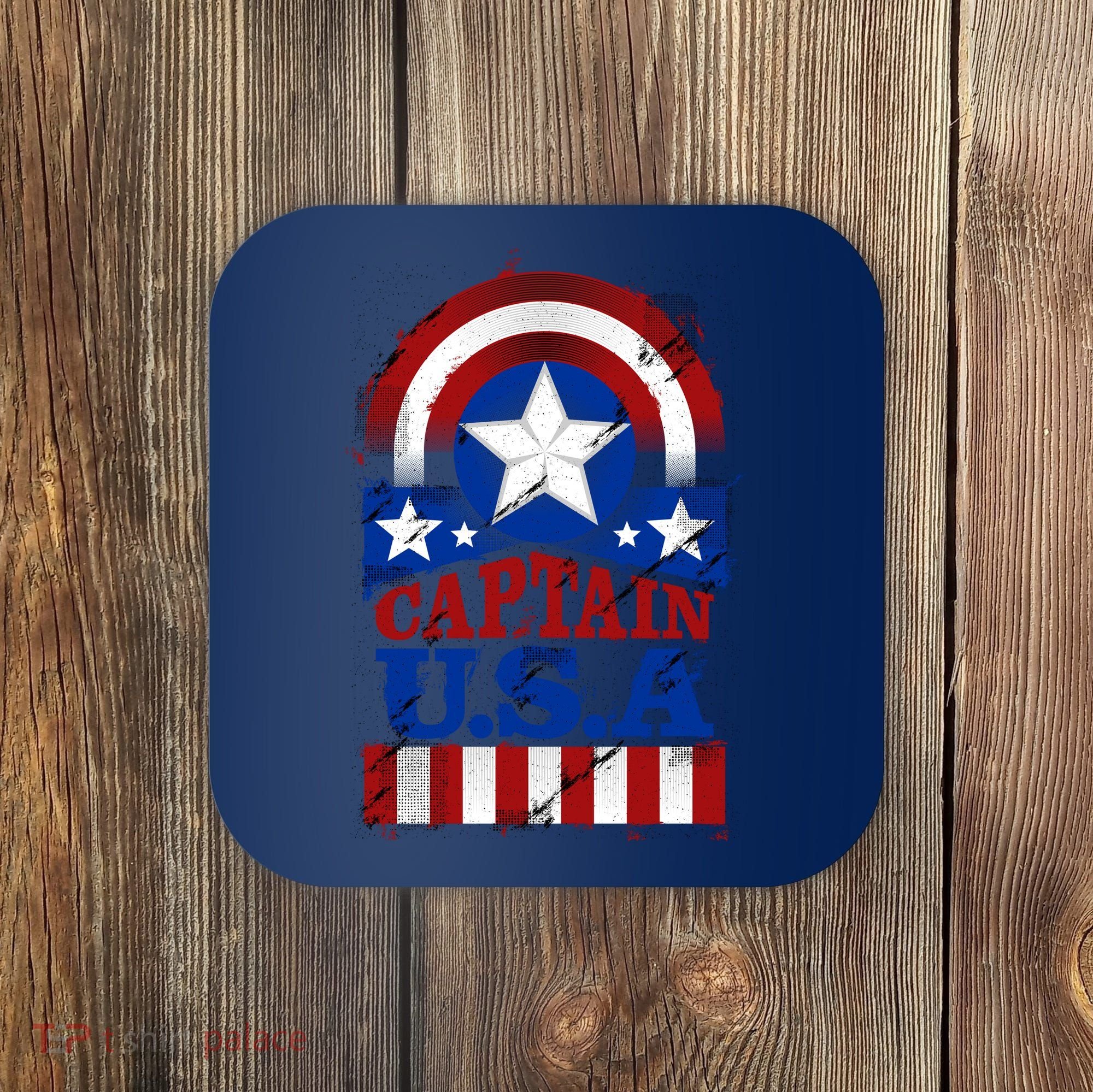 Captain USA American Flag Coaster