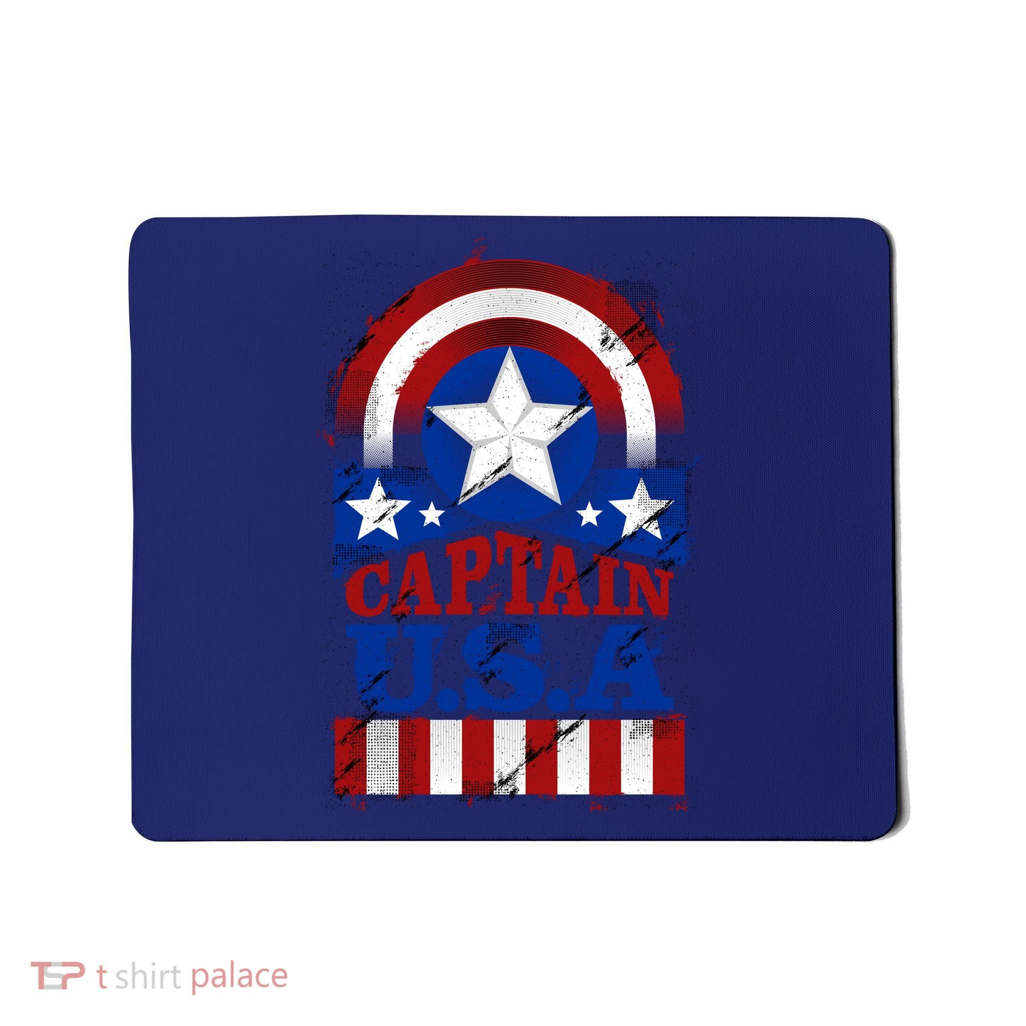 Captain USA American Flag Mousepad