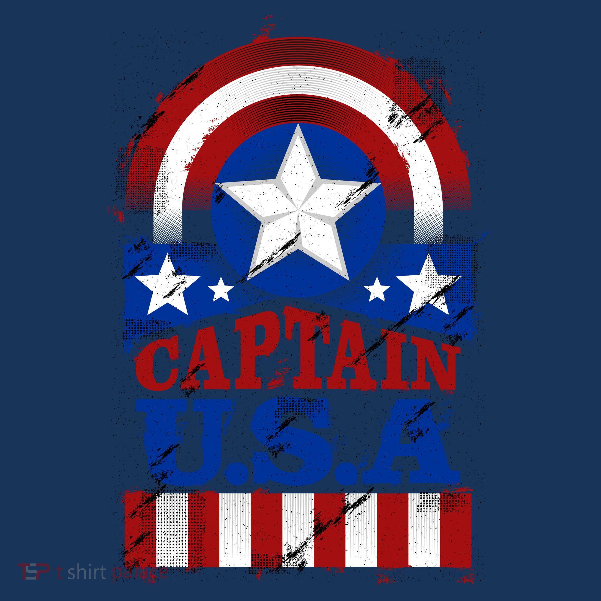 Captain USA American Flag Women's Tank Top