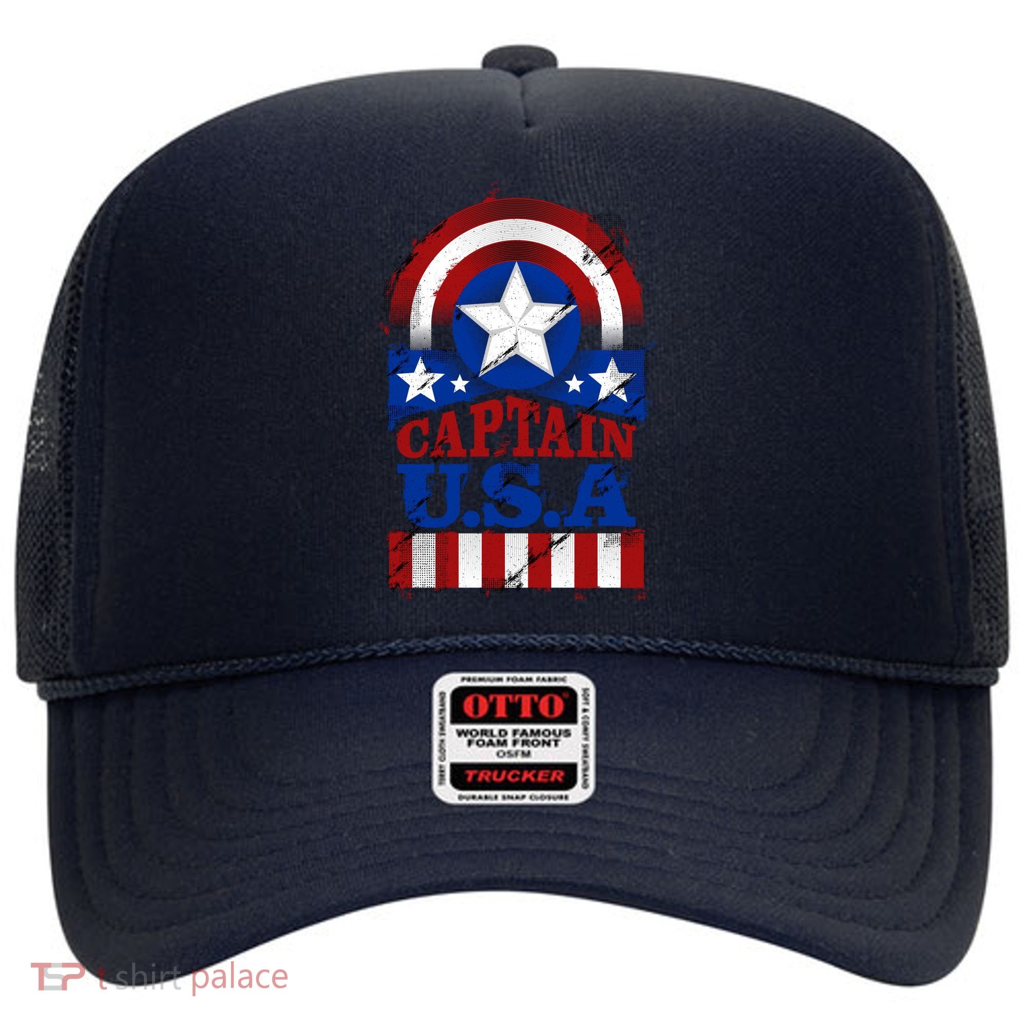 Captain USA American Flag Hat
