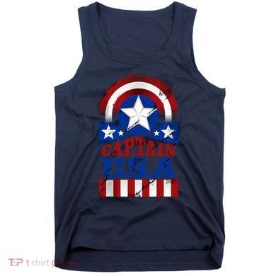 Captain USA American Flag Tank Top