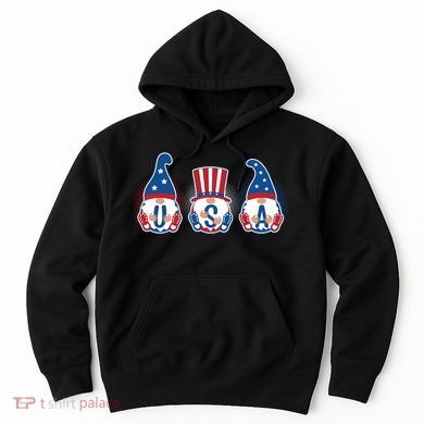 Cute USA American Gnomes Hoodie