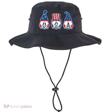 Cute USA American Gnomes Bucket Hat