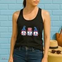 Cute USA American Gnomes Women's Tank Top thumb 2