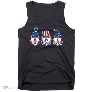 Cute USA American Gnomes Tank Top