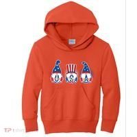 Cute USA American Gnomes Kids Hoodie thumb 0