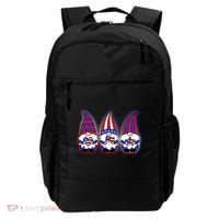 Cute USA American Flag Gnomes Backpack thumb 0