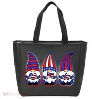 Cute USA American Flag Gnomes Tote Bag thumb 0