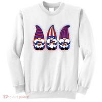 Cute USA American Flag Gnomes Sweatshirt thumb 0