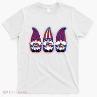 Cute USA American Flag Gnomes T-Shirt thumb 0