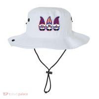 Cute USA American Flag Gnomes Bucket Hat thumb 0