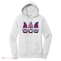 Cute USA American Flag Gnomes Women's Hoodie thumb 0