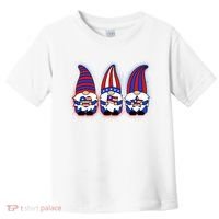 Cute USA American Flag Gnomes Toddler T-Shirt thumb 0