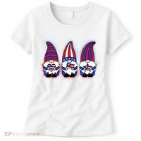 Cute USA American Flag Gnomes Women's T-Shirt thumb 0