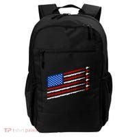 Cool USA American Flag Air Show Jet Planes Backpack thumb 0