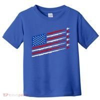 Cool USA American Flag Air Show Jet Planes Toddler T-Shirt thumb 0