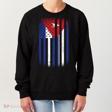 Vintage Cuban Flag Women's Sweatshirt
