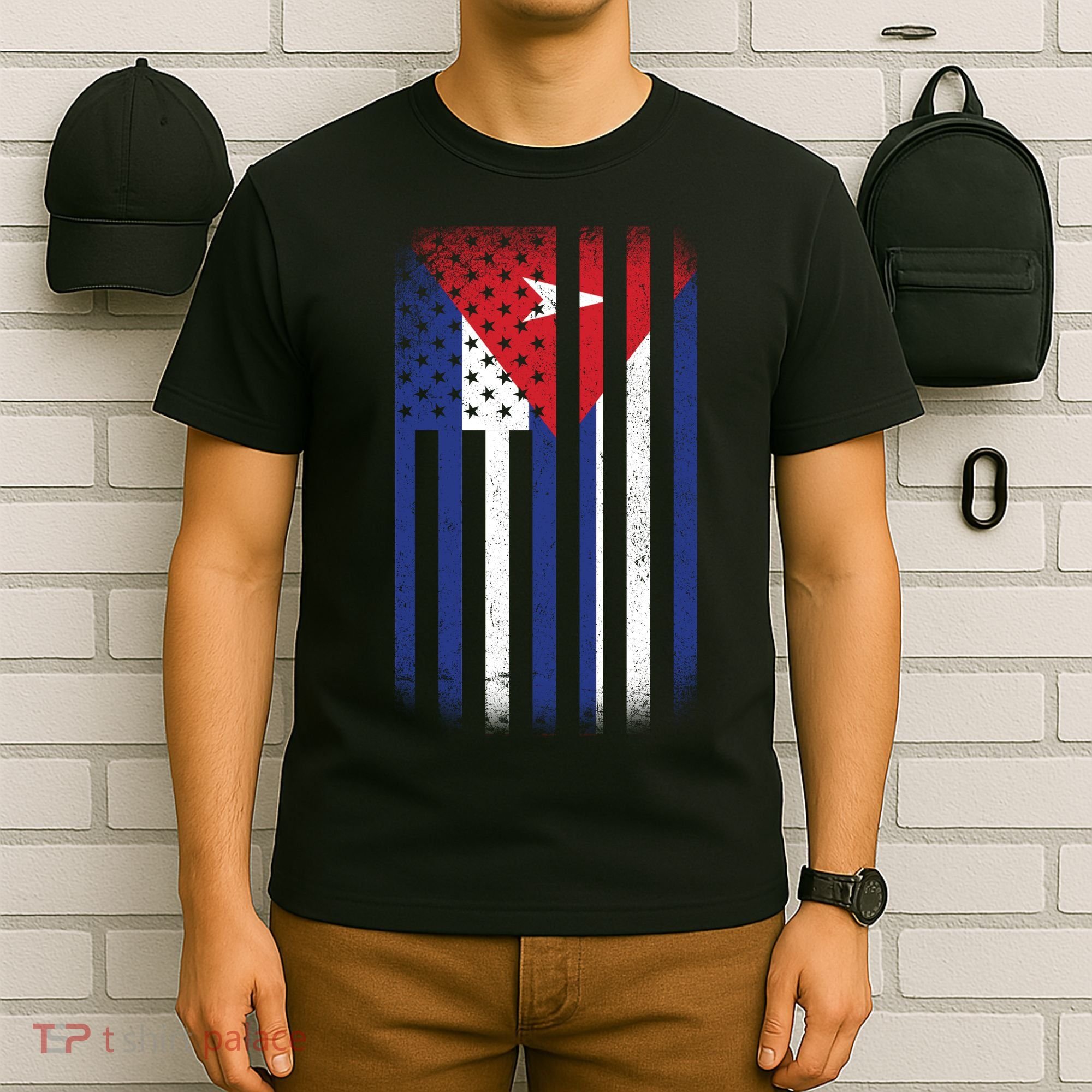 Vintage Cuban Flag T-Shirt