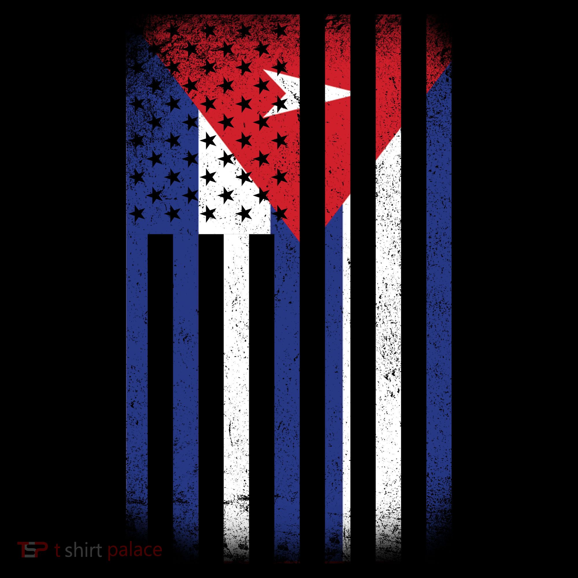 Vintage Cuban Flag T-Shirt