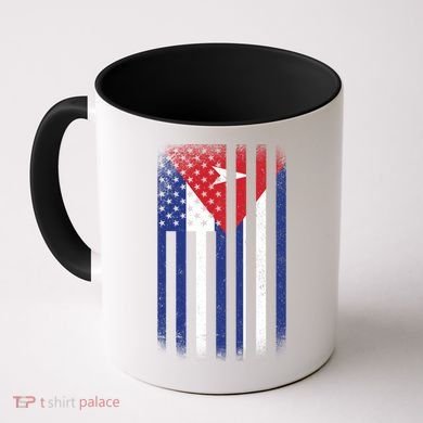 Vintage Cuban Flag Coffee Mug