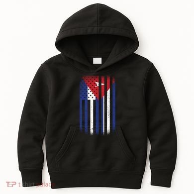 Vintage Cuban Flag Kids Hoodie